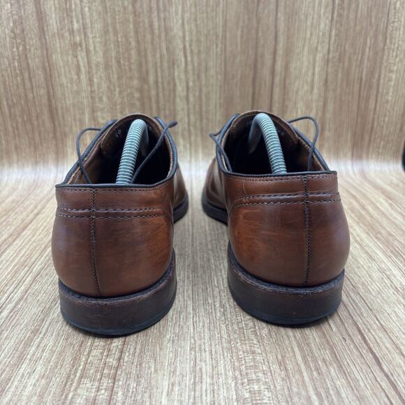 Allen‎ Edmonds LaSalle Apron Split Toe Leather Brown Dress Shoes Men US 10 D main image 8